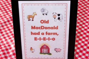 FARM BIRTHDAY PARTY PRINTABLES