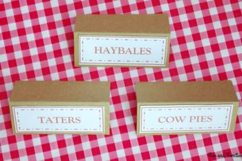 FARM BIRTHDAY PARTY LABELS