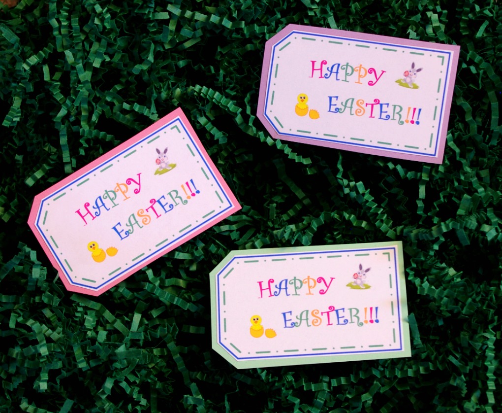 Happy Easter, Happy Easter Tags, Happy Easter Printable, Free Printable, Free Printables, Printable, Printables, Easter Labels, Organized Gift Tags