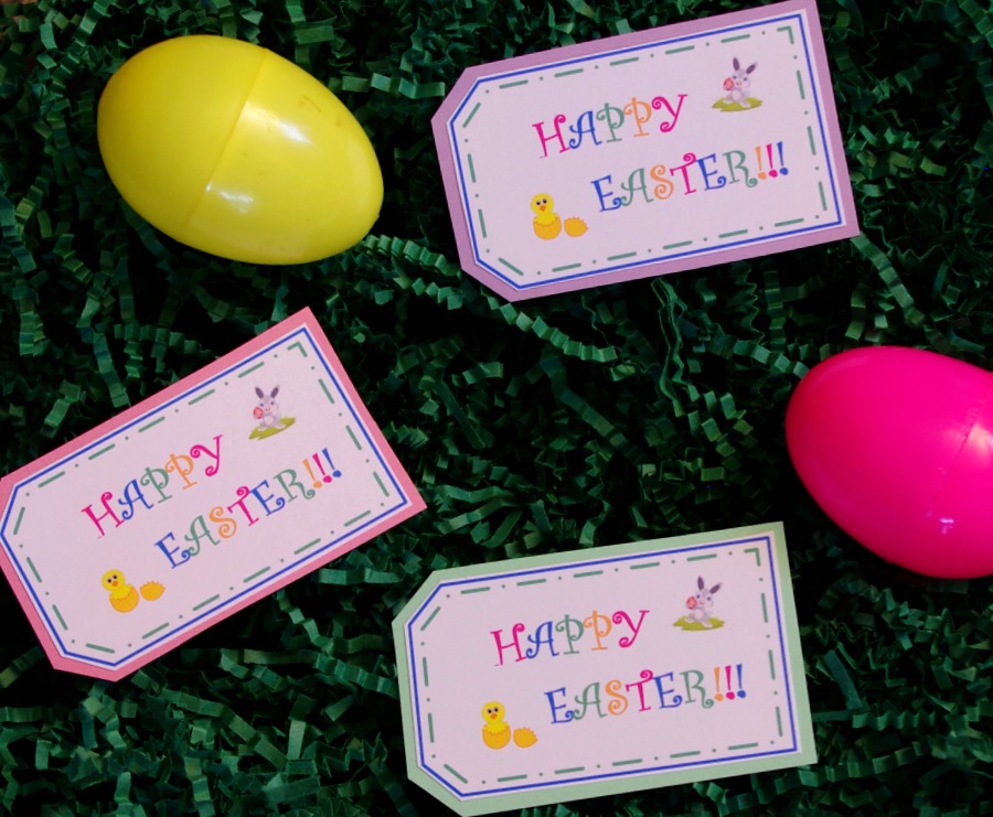 Happy Easter, Happy Easter Tags, Happy Easter Printable, Free Printable, Free Printables, Printable, Printables, Easter Labels, Organized Gift Tags