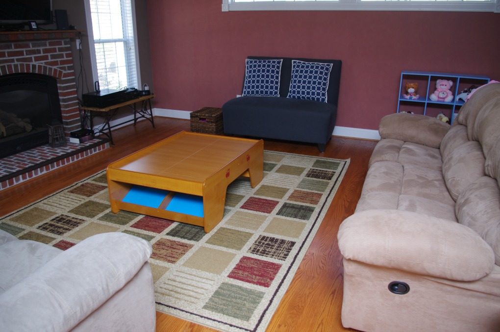 Kid Friendly Coffee Table, Train Table, Train Table With Storage, Kid Kraft, KidKraft, Living Room Train Table