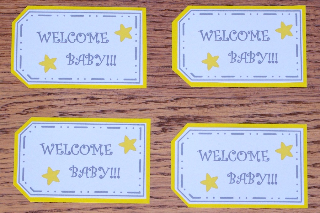 Welcome Baby, Welcome Baby Tags, Baby Gift Printable, Free Printable, Free Printables, Printable, Printables, Baby Gift Tag Labels, Organized Gift Tags