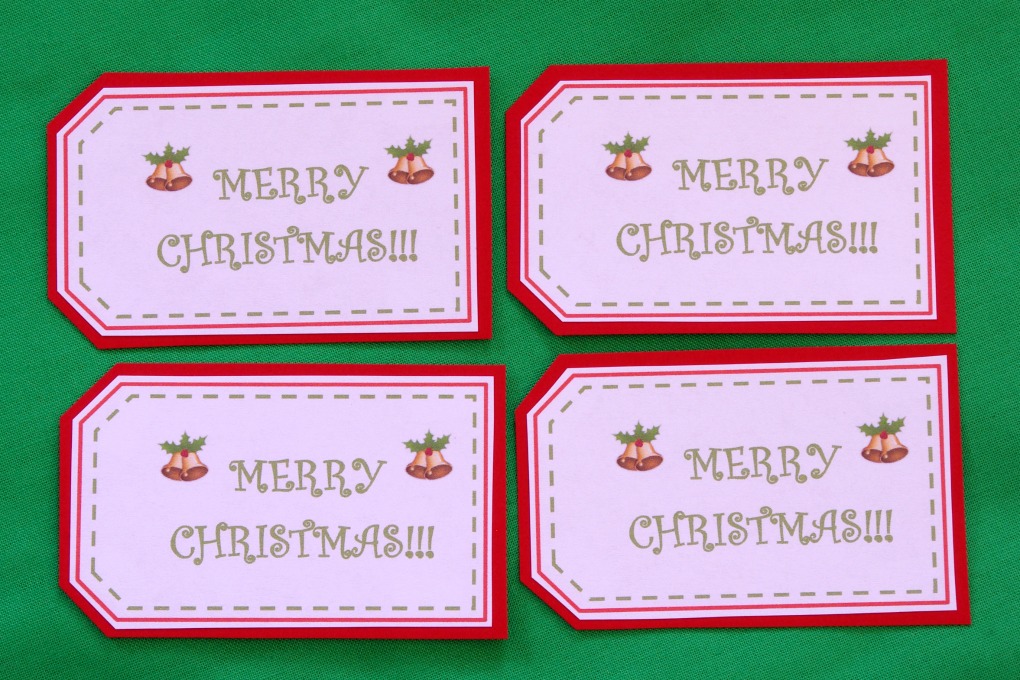 Check out this post to snag some free printable Merry Christmas tags! These gift tags will look beautiful on any Christmas present! | #gift #gifttag #printable #funandfunctionalblog