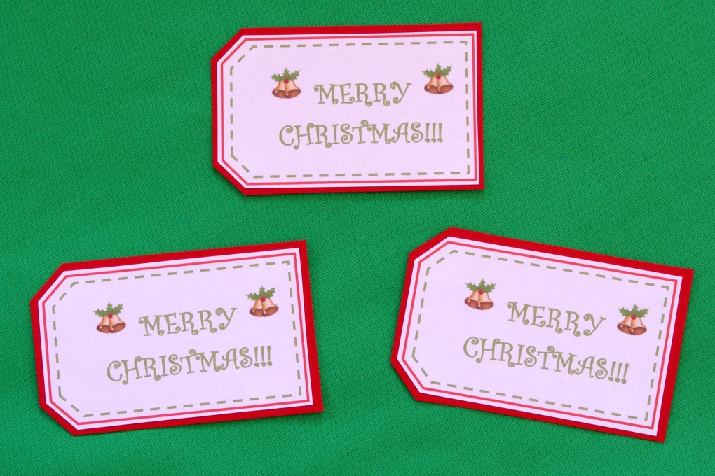 Check out this post to snag some free printable Merry Christmas tags! These gift tags will look beautiful on any Christmas present! | #gift #gifttag #printable #funandfunctionalblog