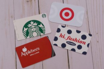 HOW I ORGANIZE GIFT CARDS